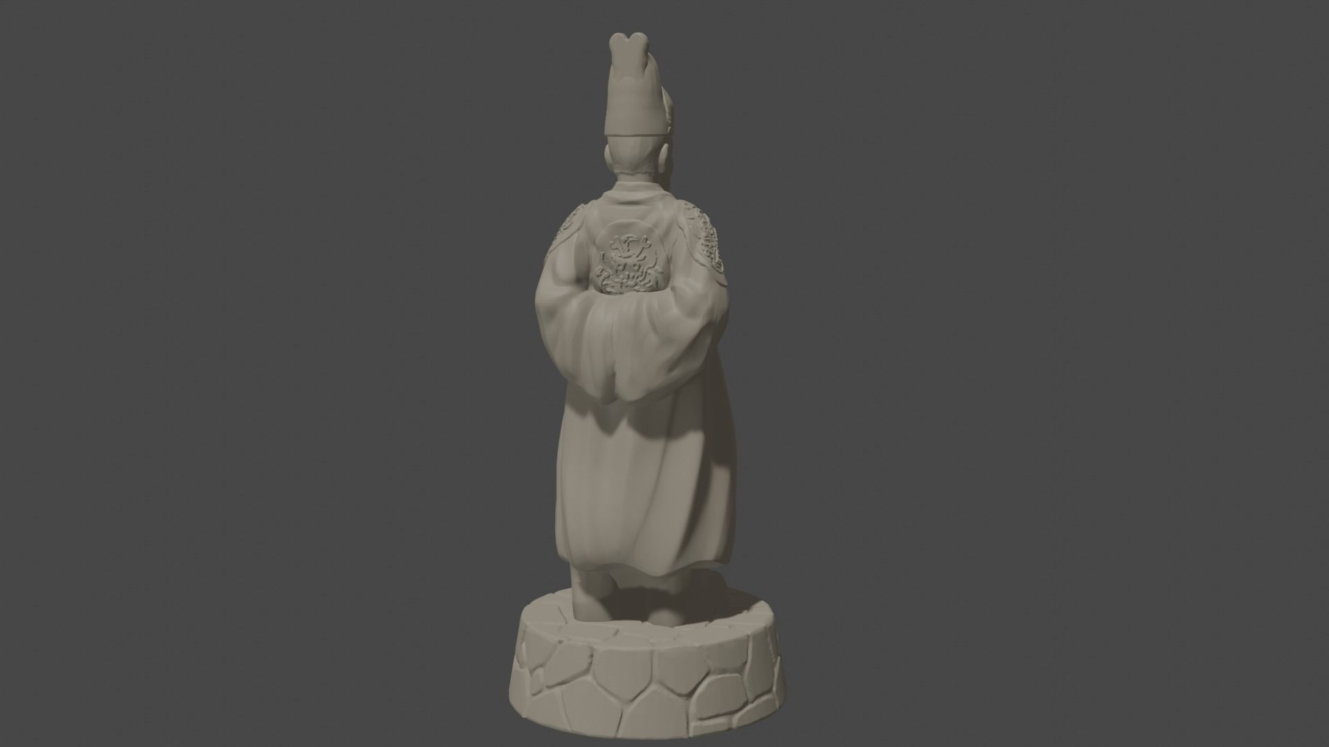 Chess of Empires Korea 3D print model_4