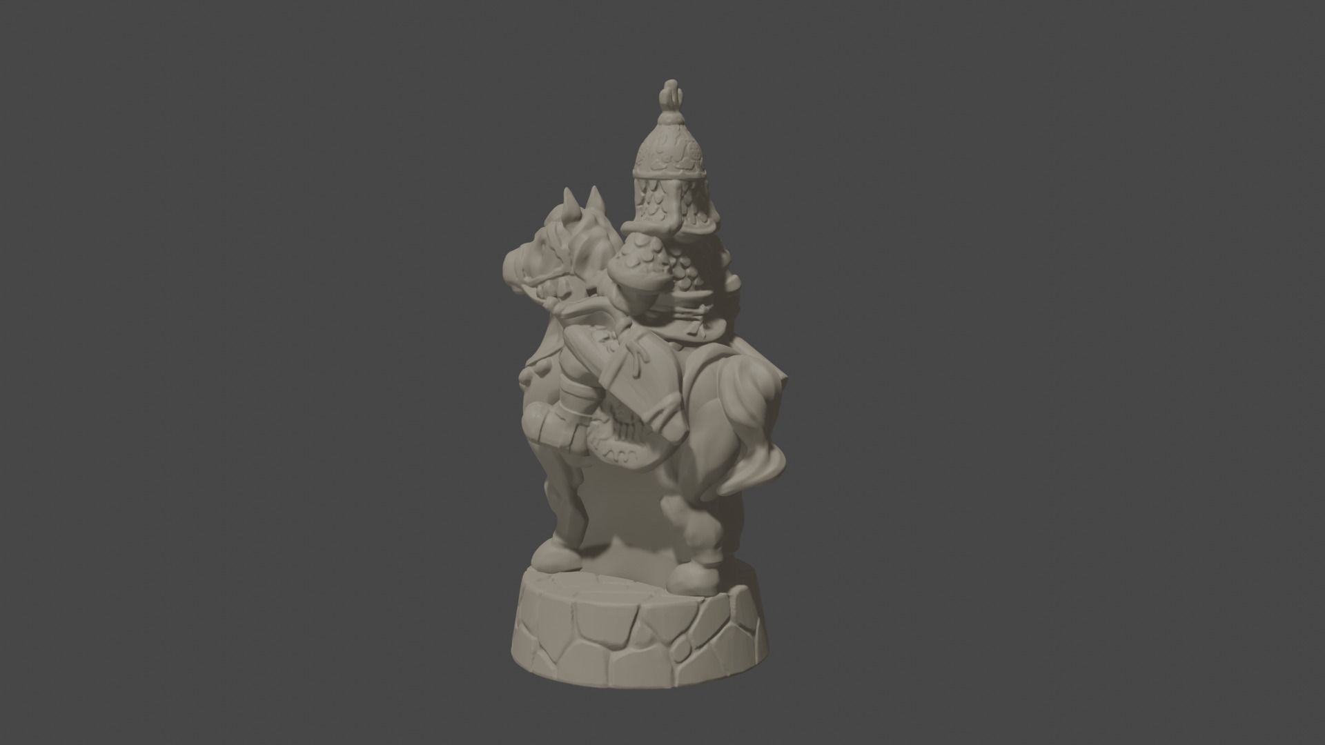 Chess of Empires Korea 3D print model_6