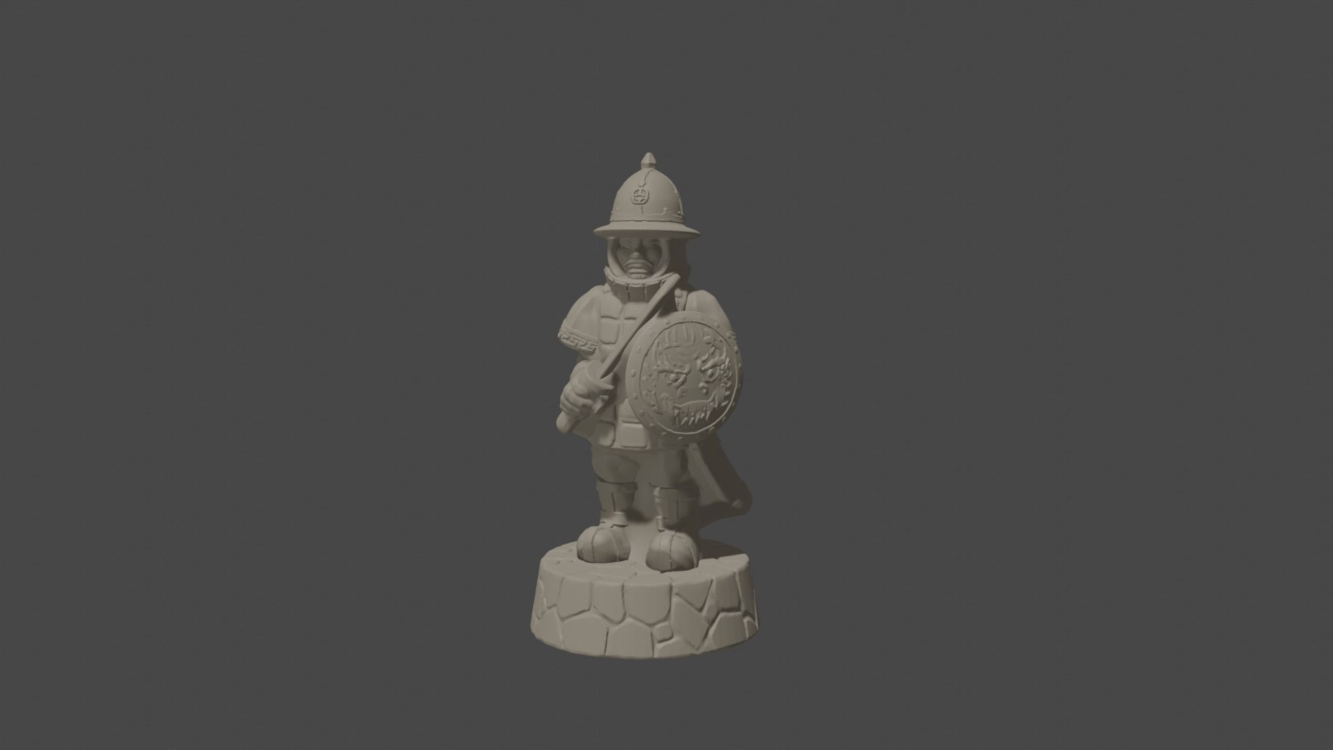 Chess of Empires Korea 3D print model_7