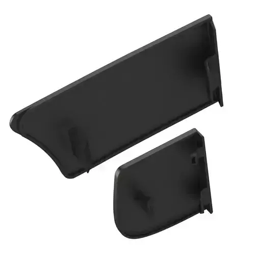 Toyota Starlet Glanza EP91 Front bumper cover clips 3D print model