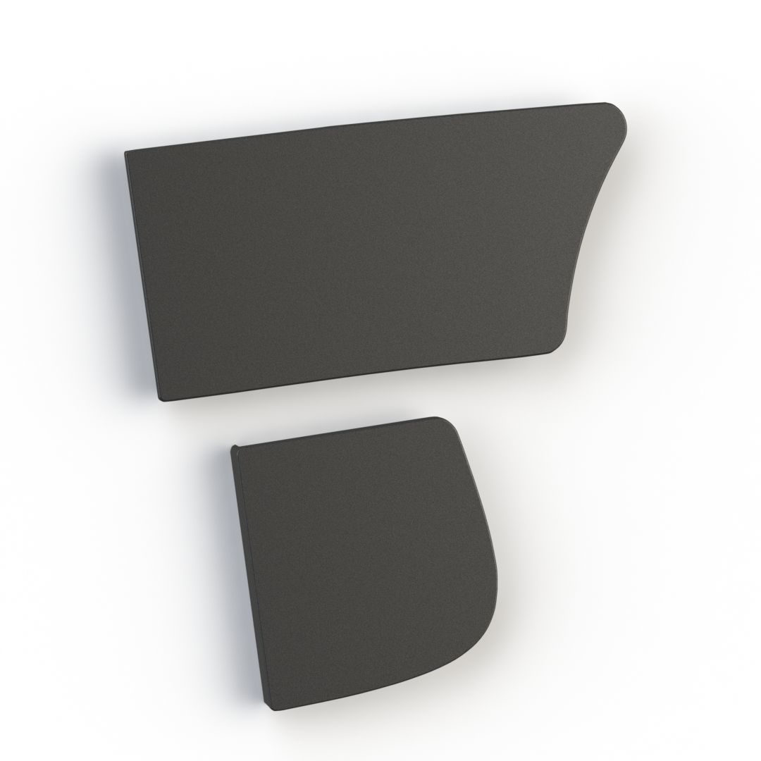 Toyota Starlet Glanza EP91 Front bumper cover clips 3D print model_2