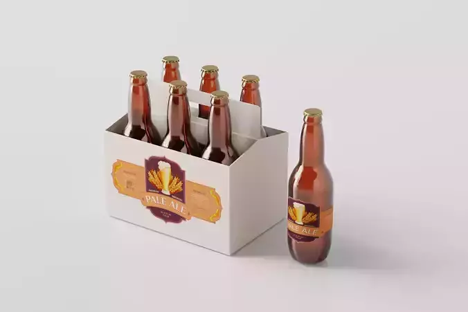 Beer Bottle Six Pack Carrier