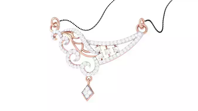 Women Pendant Necklaces 3dm STL OBJ FBX Renders Details