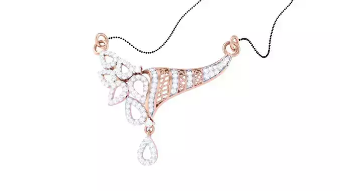 Women Pendant Necklaces 3dm STL OBJ FBX Renders Details