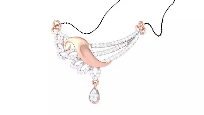 Women Pendant Necklaces 3dm STL OBJ FBX Renders Details