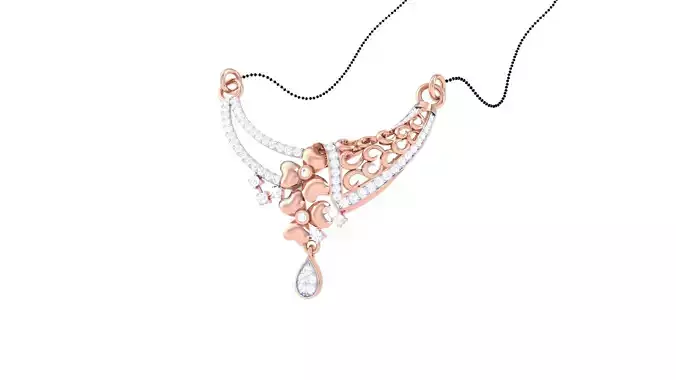 Women Pendant Necklaces 3dm STL OBJ FBX Renders Details