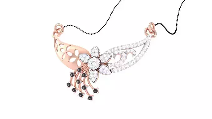 Women Pendant Necklaces 3dm STL OBJ FBX Renders Details