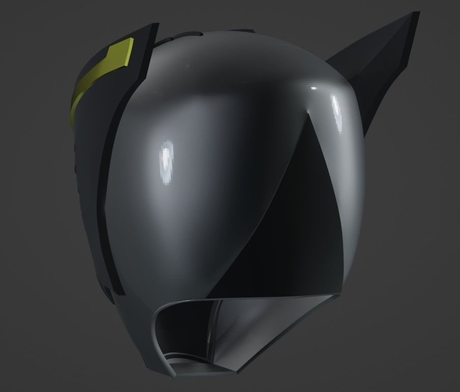 Kamen Rider Ryuga cosplay helmet 3D printable STL file 3D print model_6
