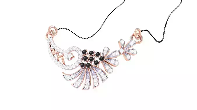 Women Pendant Necklaces 3dm STL OBJ FBX Renders Details