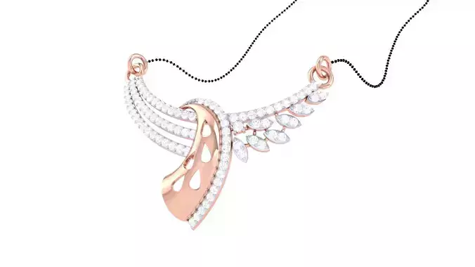 Women Pendant Necklaces 3dm STL OBJ FBX Renders Details