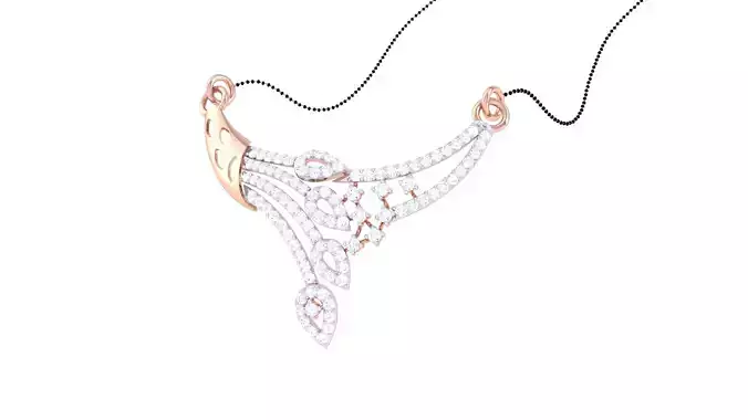 Women Pendant Necklaces 3dm STL OBJ FBX Renders Details