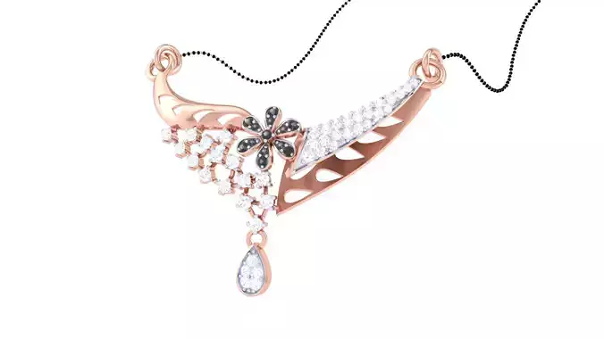 Women Pendant Necklaces 3dm STL OBJ FBX Renders Details