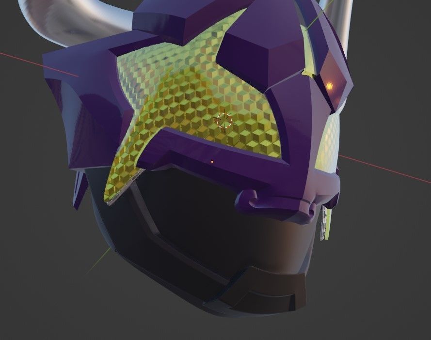 Kamen Rider Buffa 3D printable cosplay helmet  3D print model_14