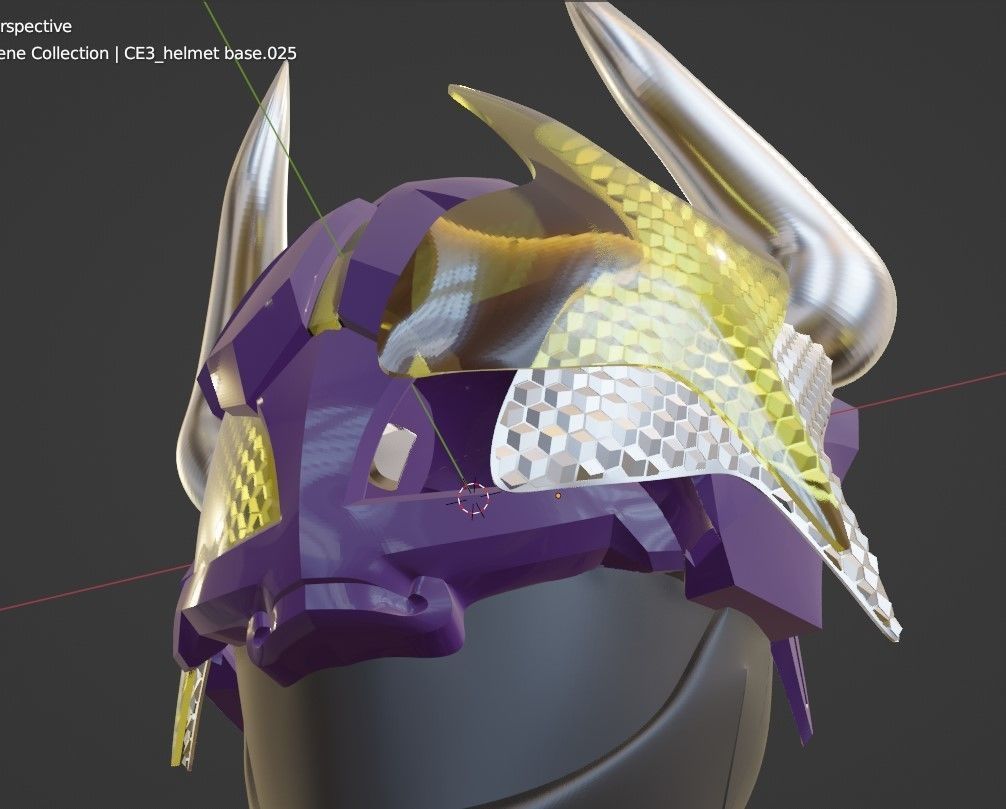 Kamen Rider Buffa 3D printable cosplay helmet  3D print model_16