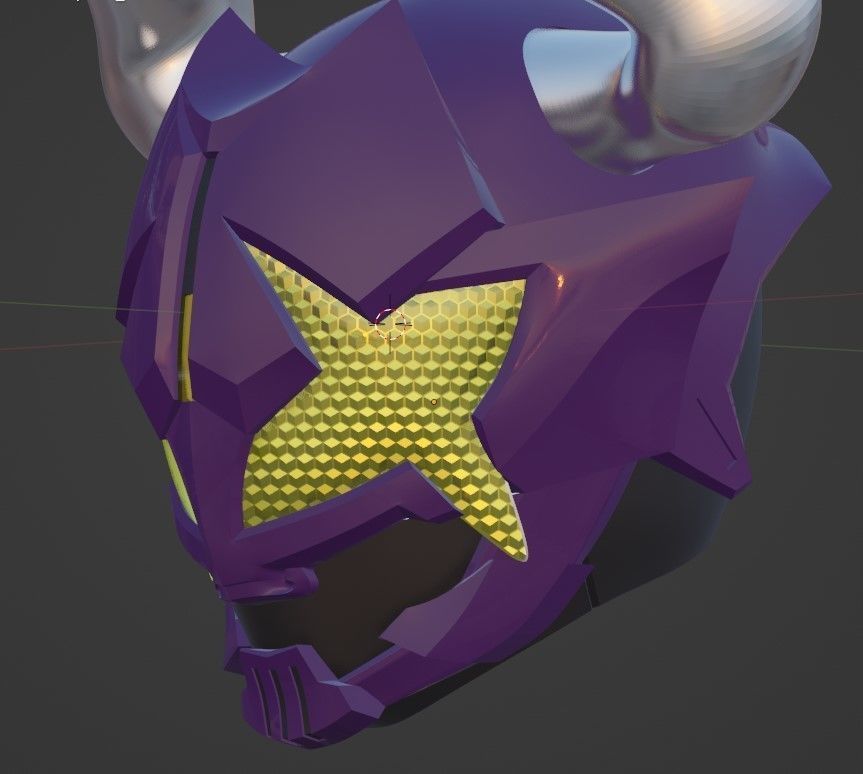 Kamen Rider Buffa 3D printable cosplay helmet  3D print model_10