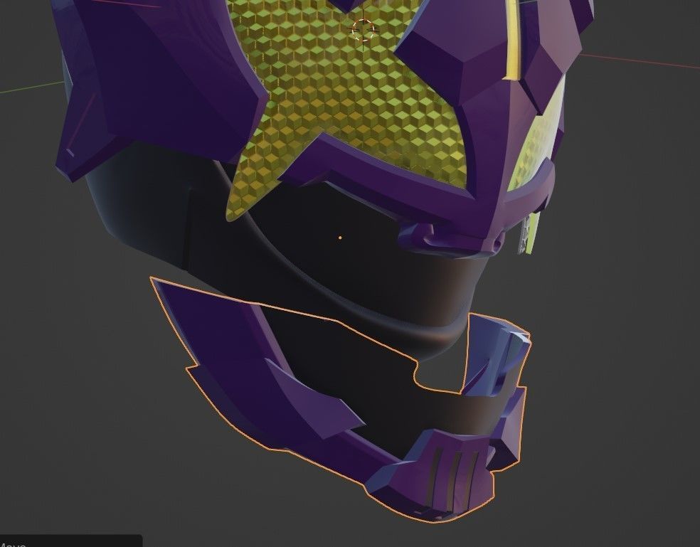 Kamen Rider Buffa 3D printable cosplay helmet  3D print model_7