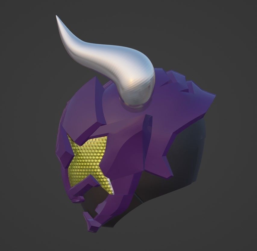 Kamen Rider Buffa 3D printable cosplay helmet  3D print model_2