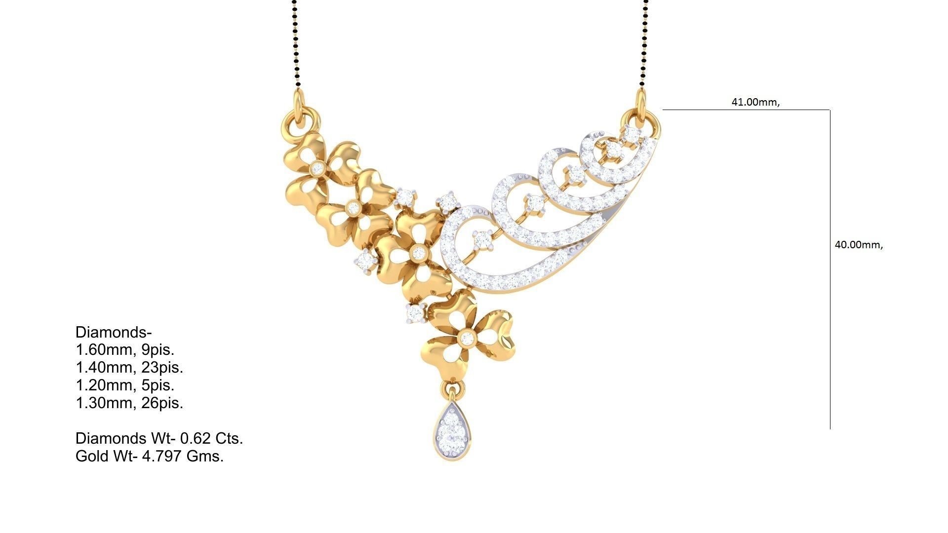 Women Pendant Necklaces 3dm STL OBJ FBX Renders Details 3D print model_2