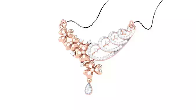 Women Pendant Necklaces 3dm STL OBJ FBX Renders Details