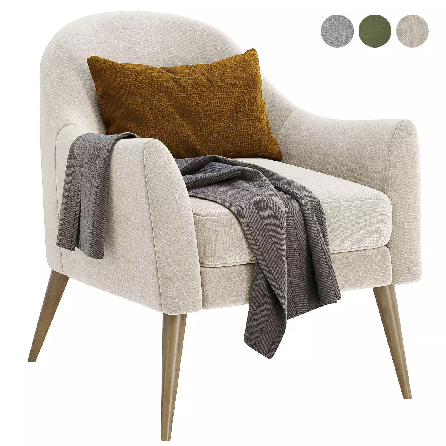 Juno Armchair Swoon 3D model