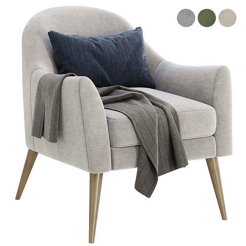 Juno Armchair Swoon 3D model 3