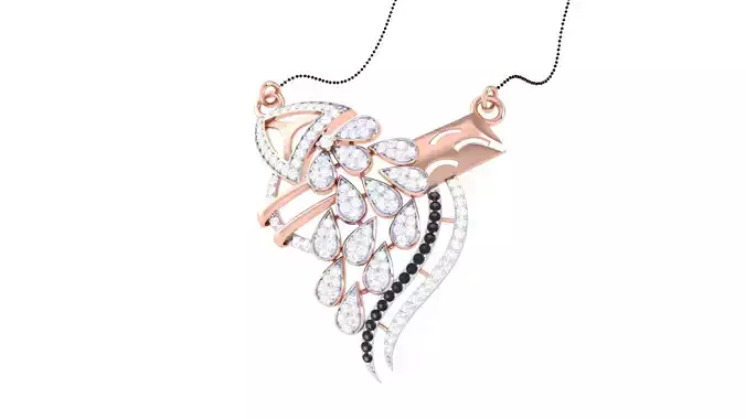 Women Pendant Necklaces 3dm STL OBJ FBX Renders Details