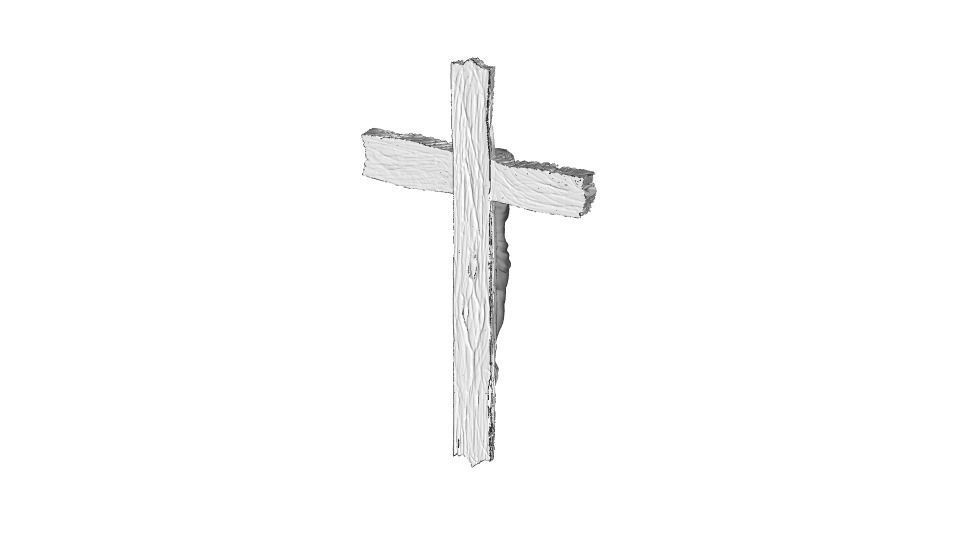 Jesus Cross Pendant 3D print model_13