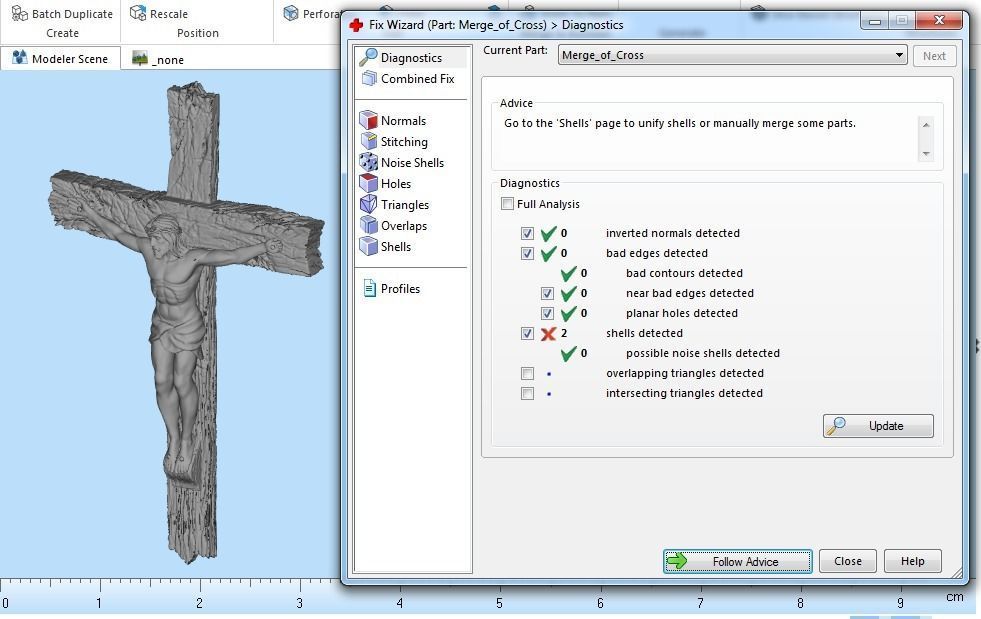 Jesus Cross Pendant 3D print model_9