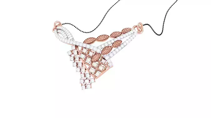 Women Pendant Necklaces 3dm STL OBJ FBX Renders Details