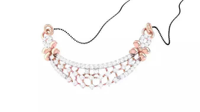 Women Pendant Necklaces 3dm STL OBJ FBX Renders Details