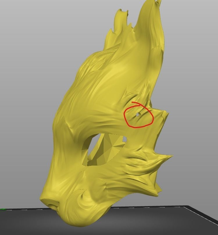 Cat mask v5 3D print model_4