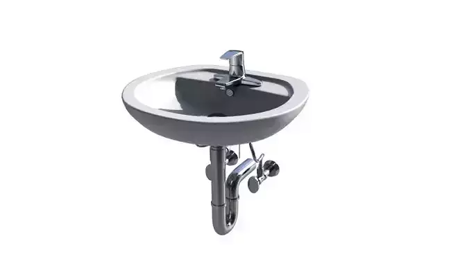 washbase sink 3D model