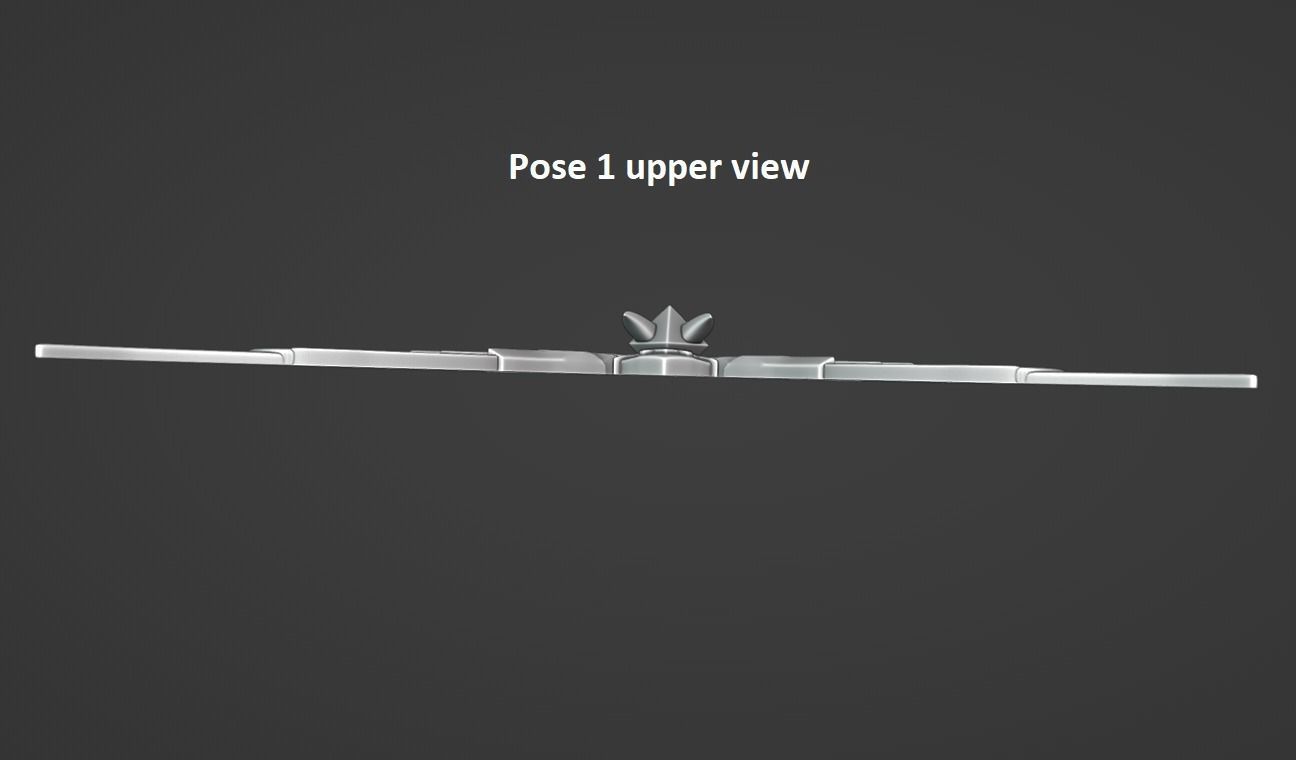 Geo Crystalfly -- Genshin Impact Decoration -- 3D Print Ready 3D print model_4