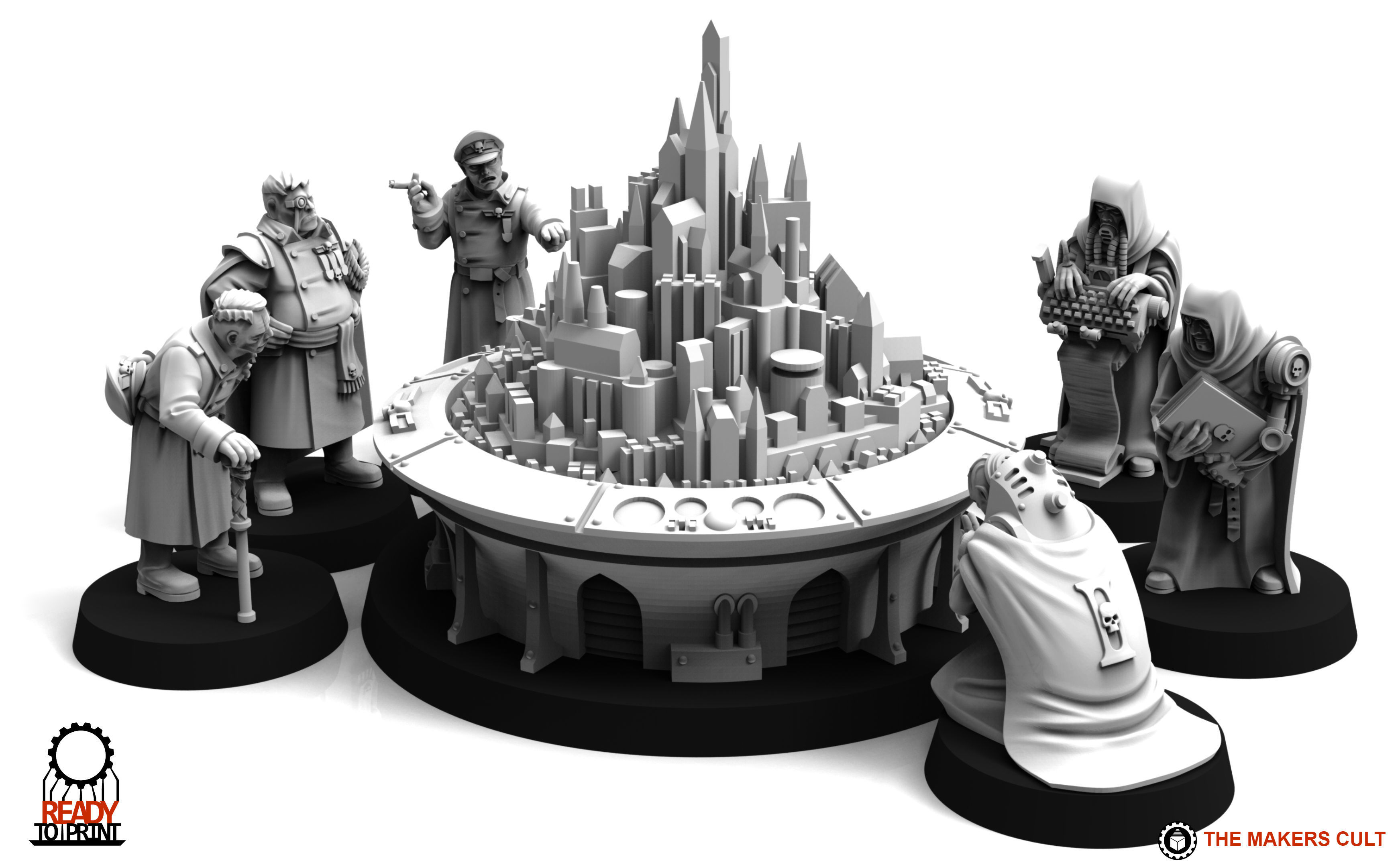 Universal Guard - Map Room 3D model 3D printable | CGTrader