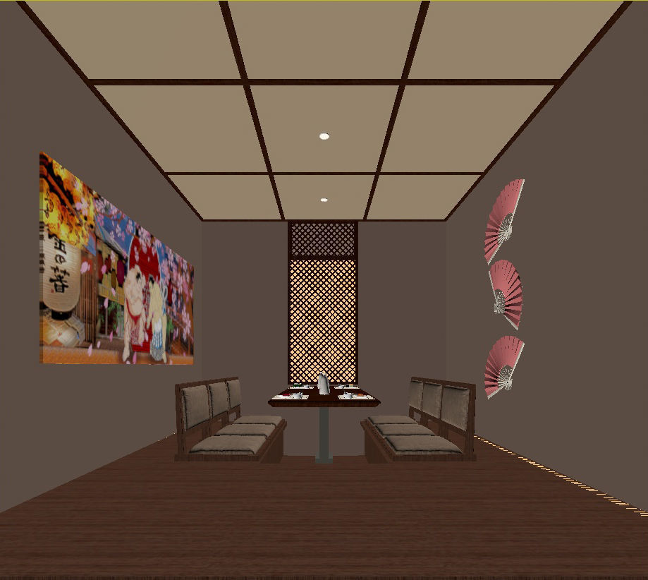 Japanese box 3D print model_1