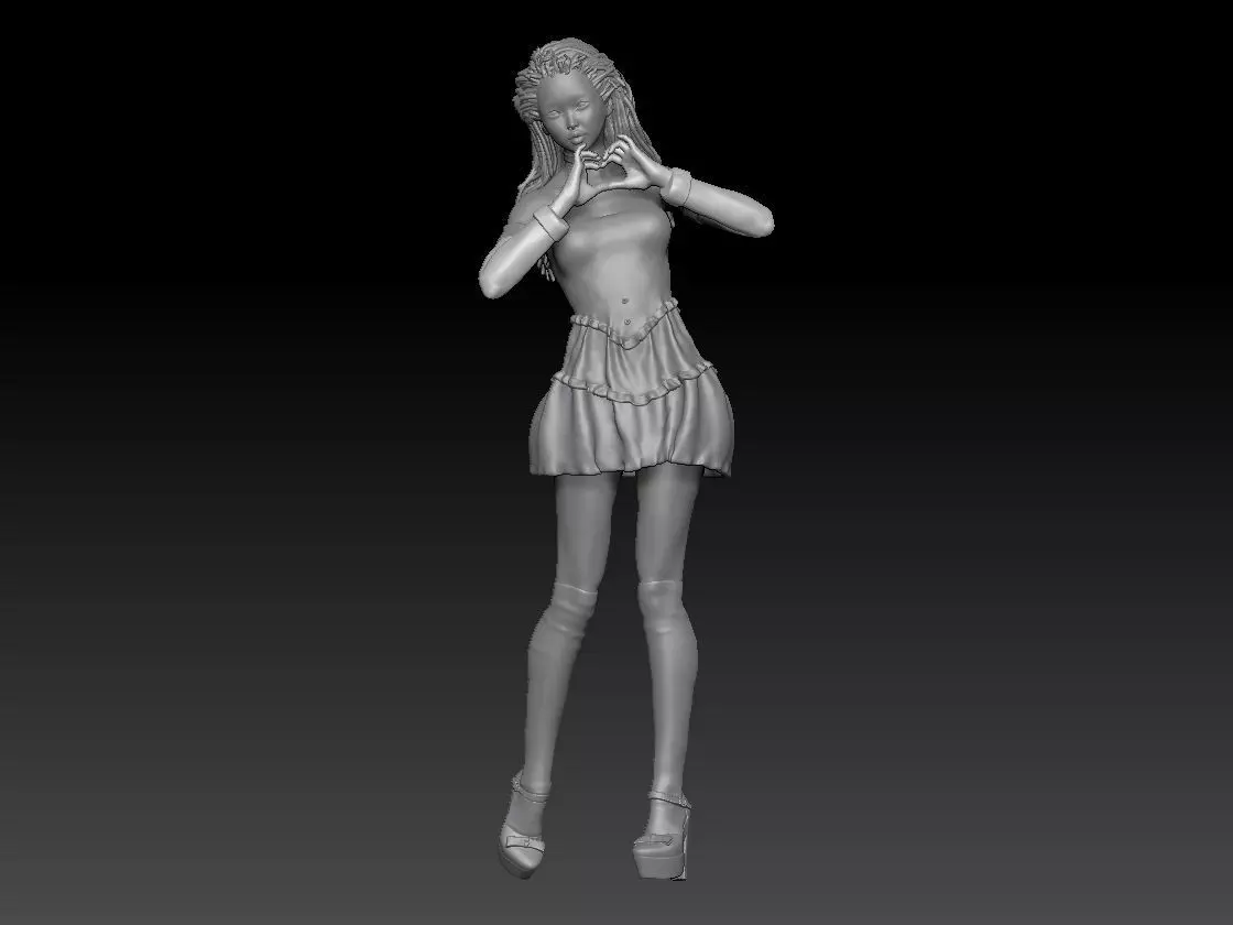 JAPANESE MAID 2 3D print model
