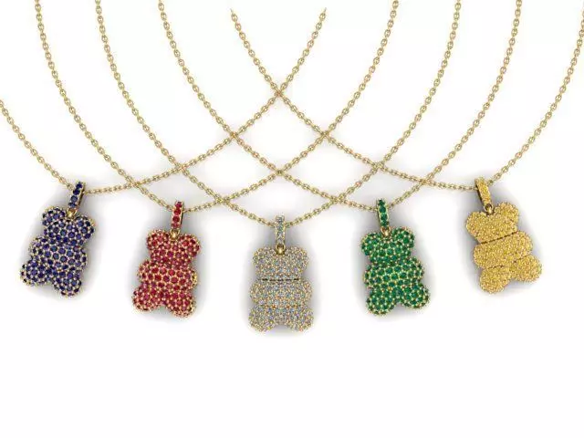 Gummy bear APM m 3D print model_0