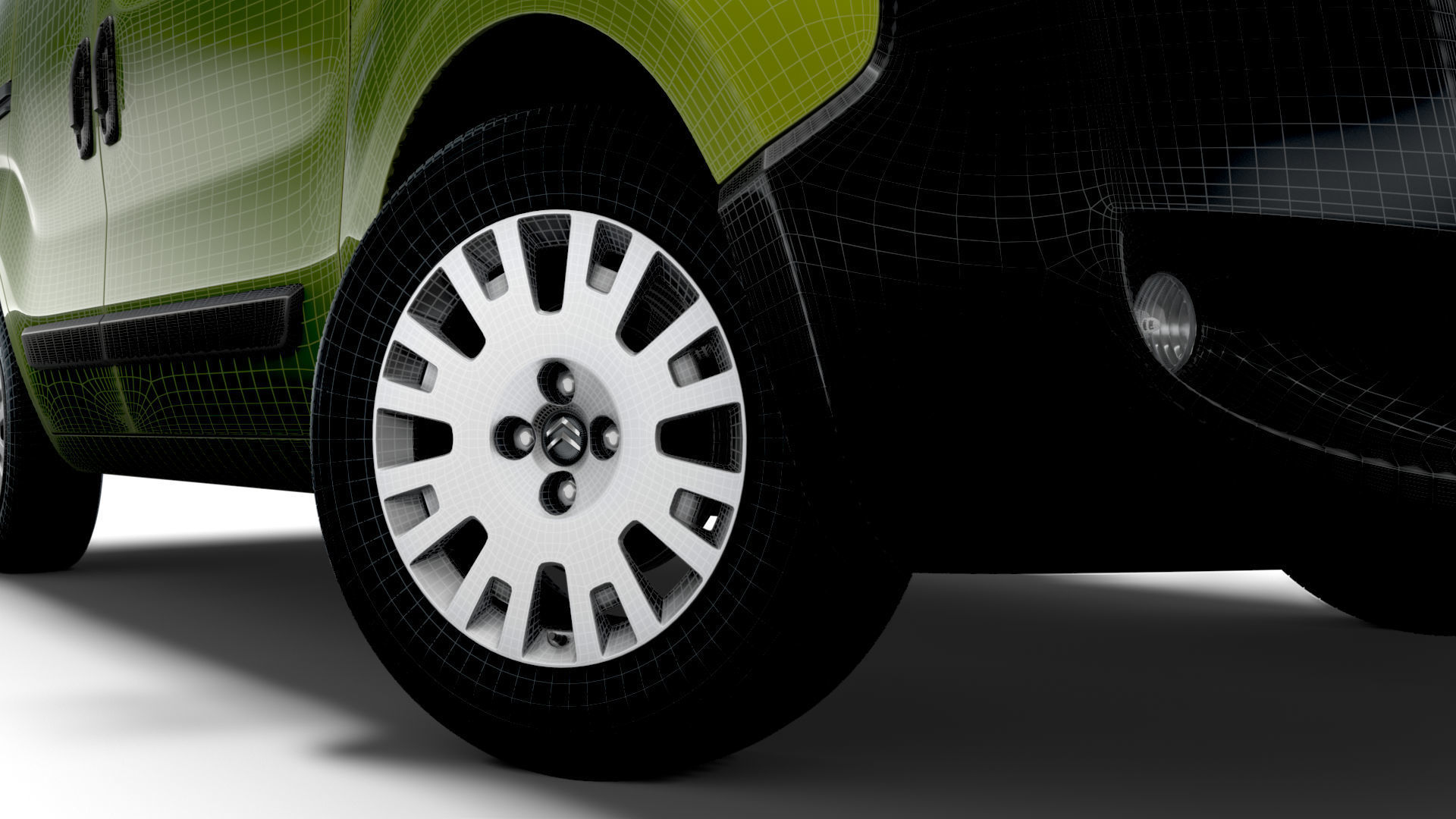 Citroen Nemo 2017 3D model_17