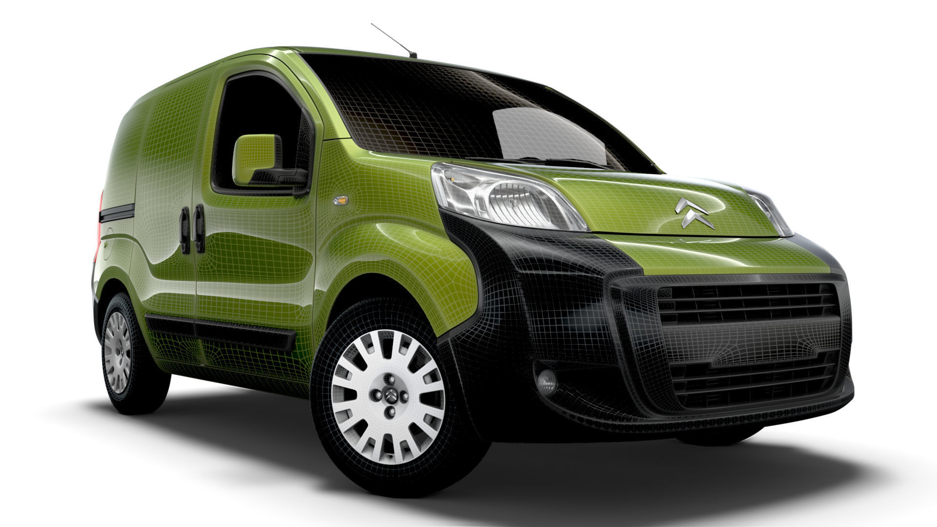 Citroen Nemo 2017 3D model_12