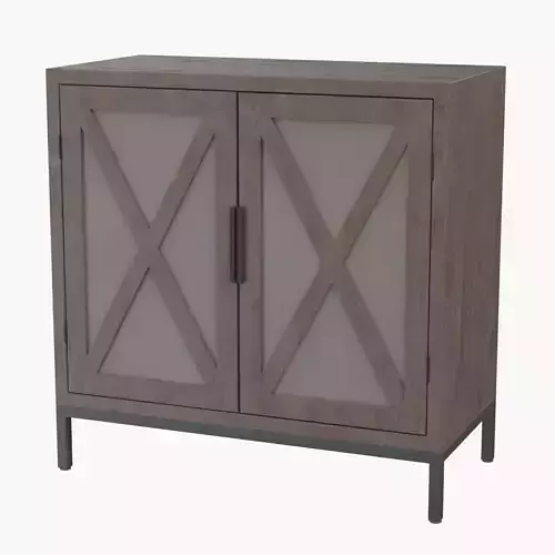 Stein World 17181 Great Platte Concrete Cabinet