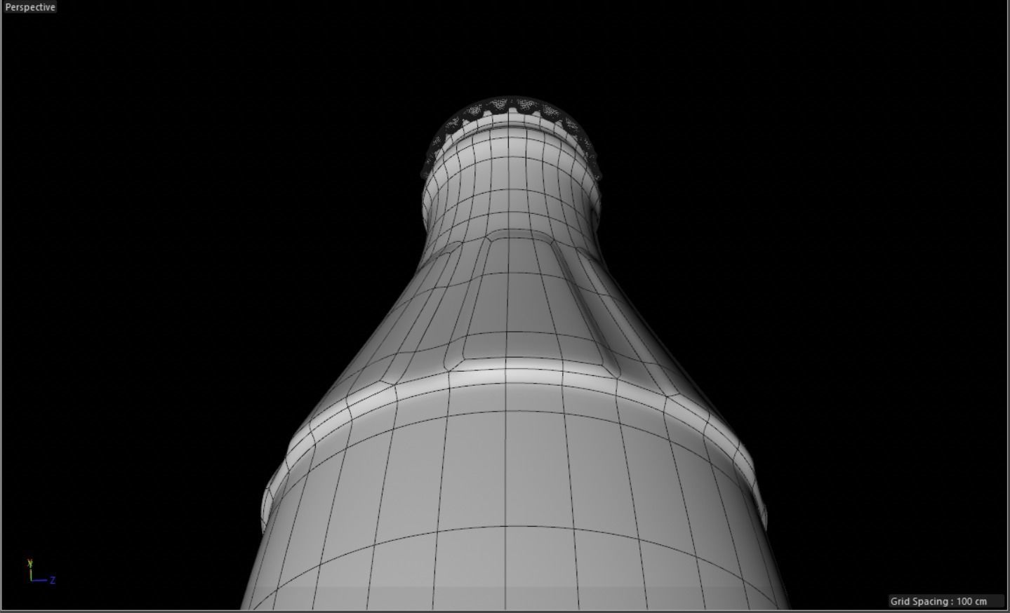 Coca Cola Classic Bottle 3D model Free 3D model_1