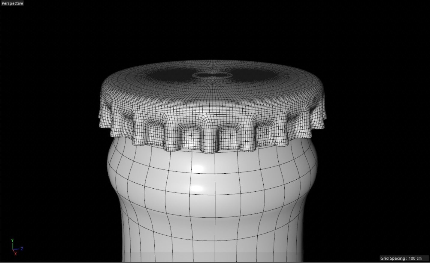 Coca Cola Classic Bottle 3D model Free 3D model_9