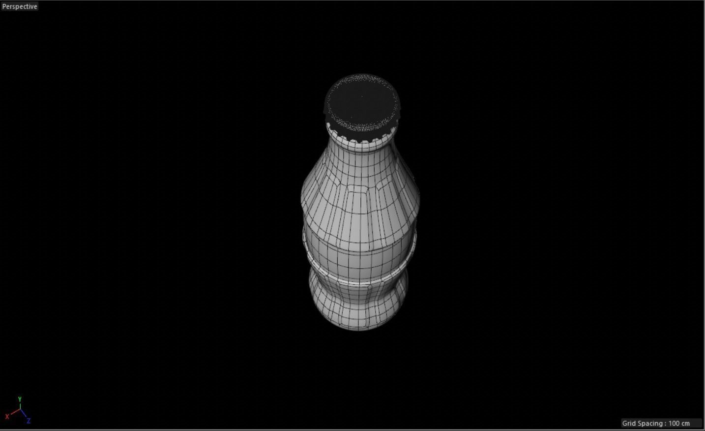 Coca Cola Classic Bottle 3D model Free 3D model_8