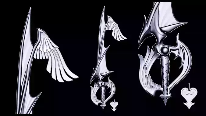 Way to the Dawn Keyblade 3D print model