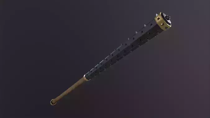 Kanabo samurai PBR  Low-poly 3D model