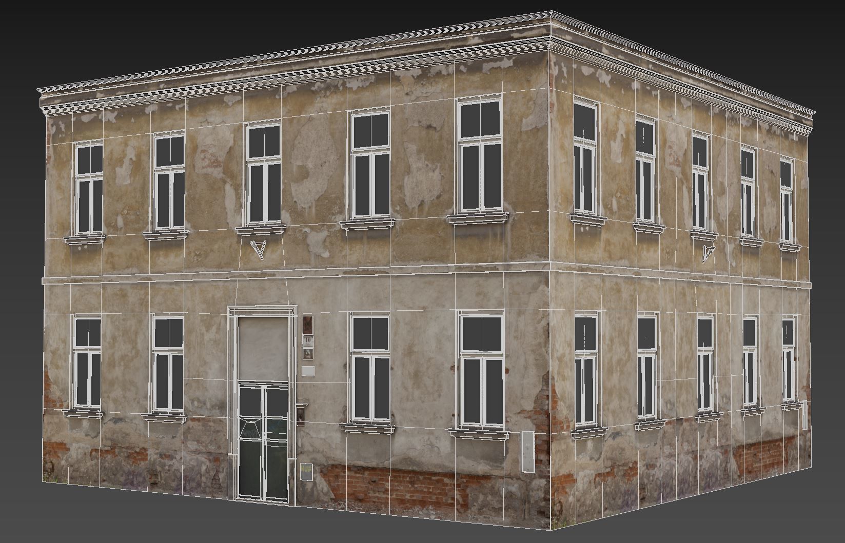Industrial Building Pack Low-poly 3D model_17