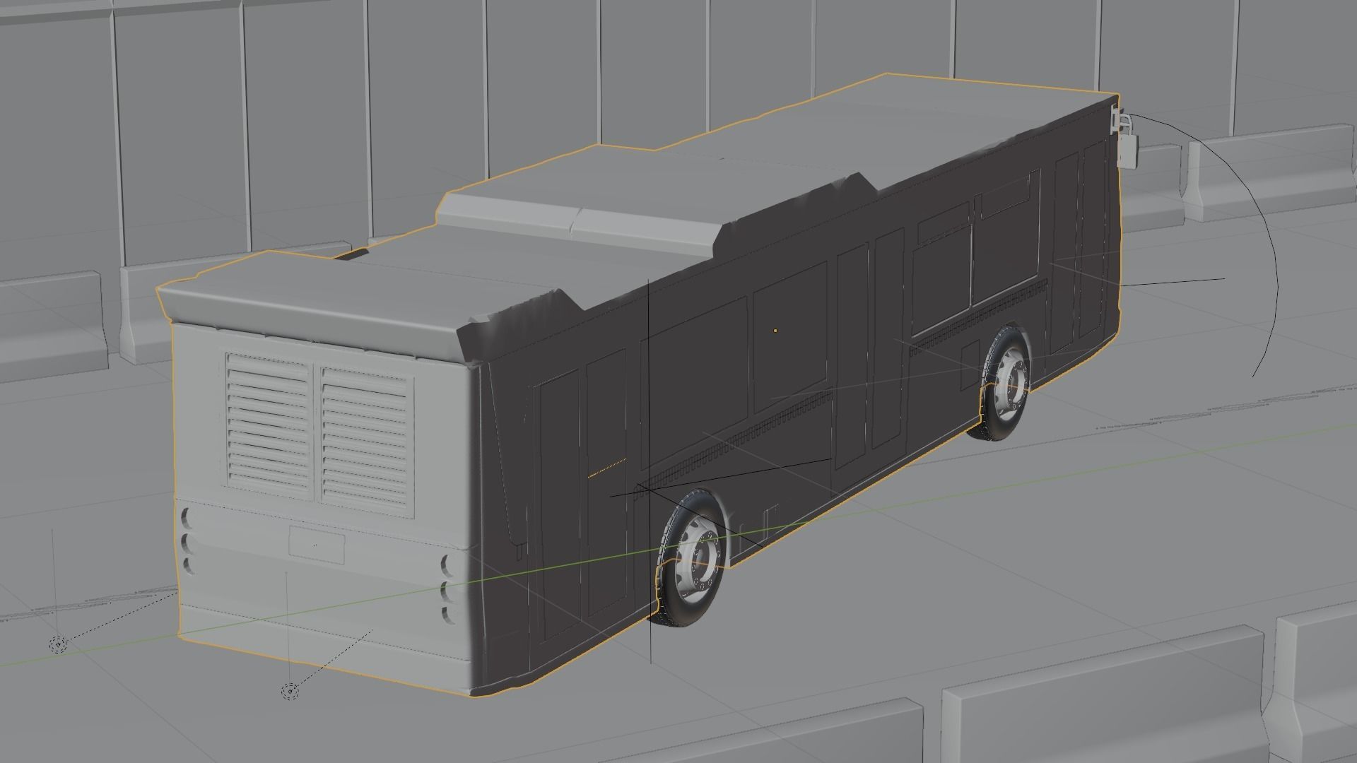 IETT BMC PROCITY BUS 3D model_5
