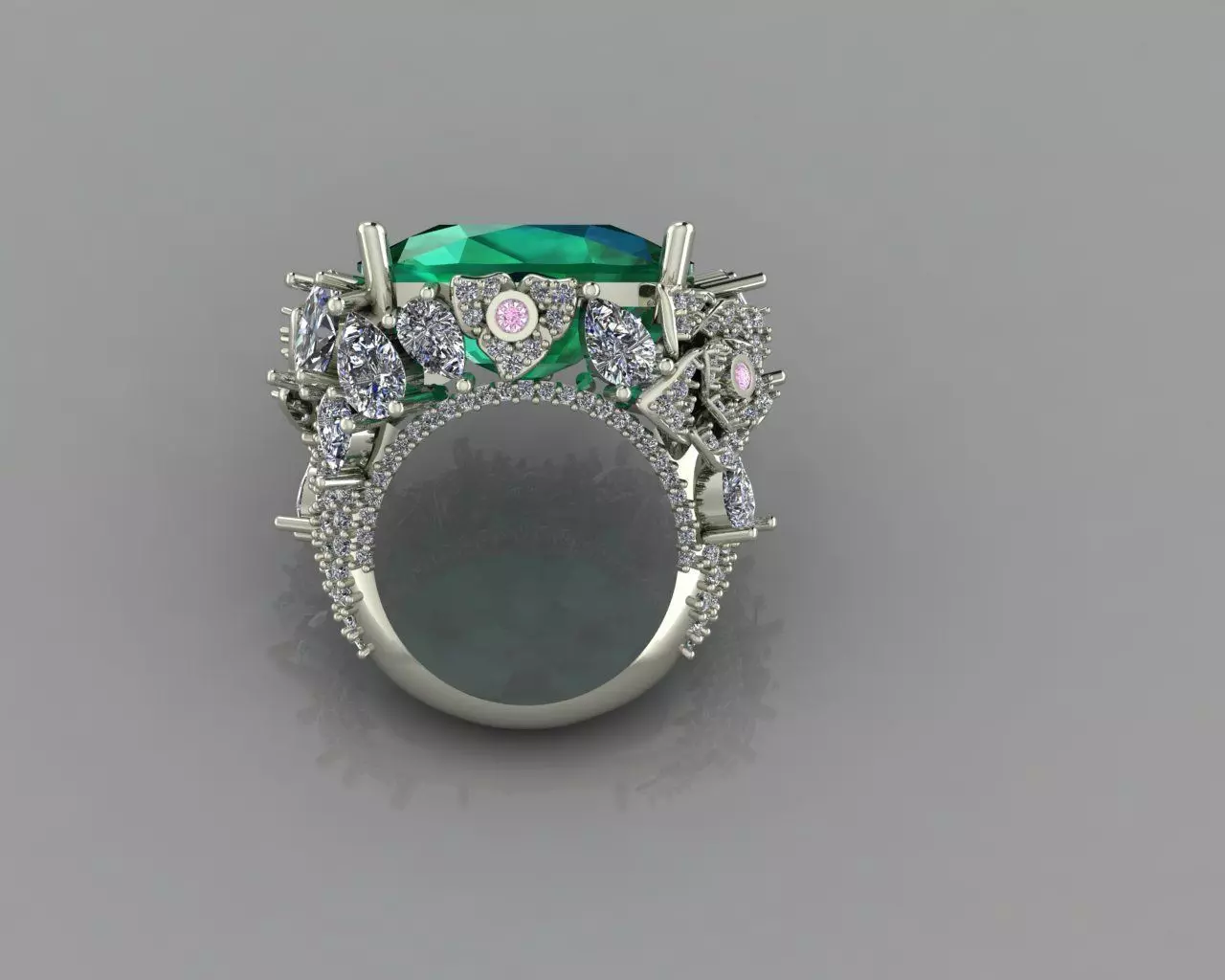 jewellry ring 3D print model_0