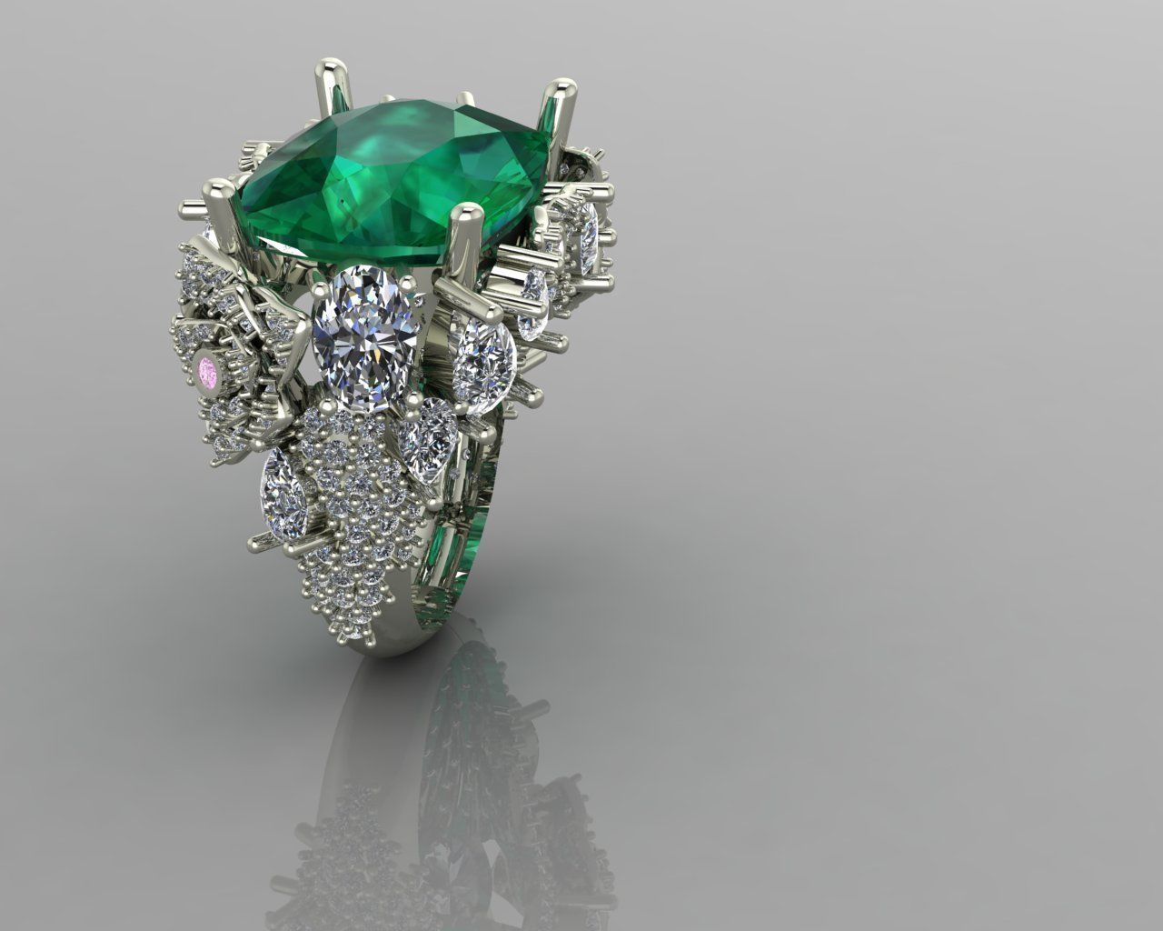 jewellry ring 3D print model_10
