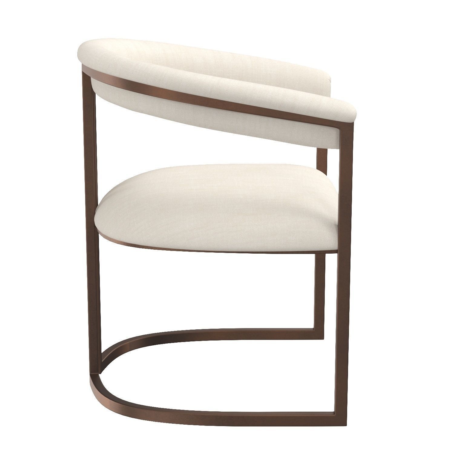 Modern Quinn Arm Chair 3D model CGTrader